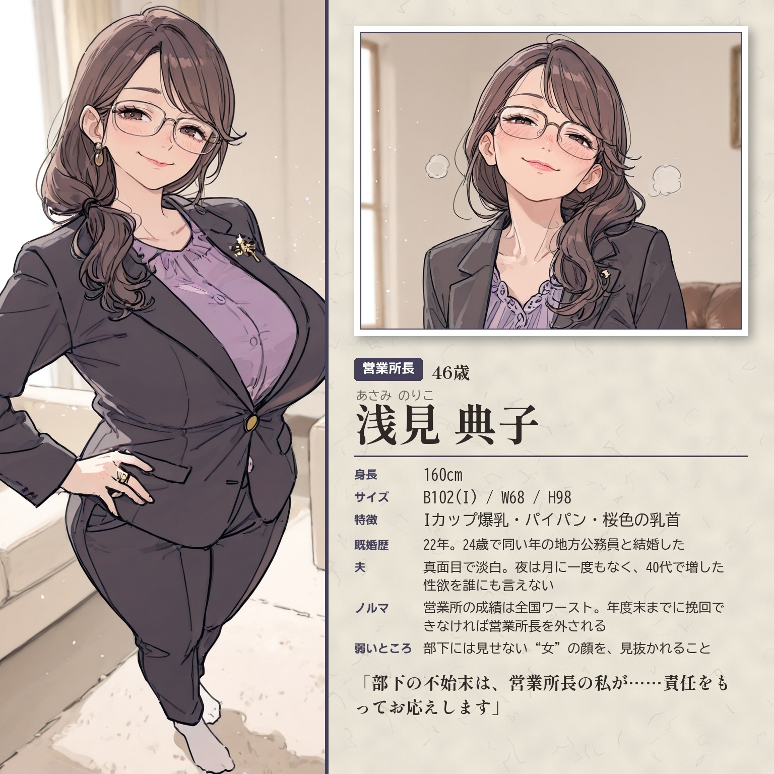 ノルマに困った人妻保険レディたちがお尻で契約を取りに来た話