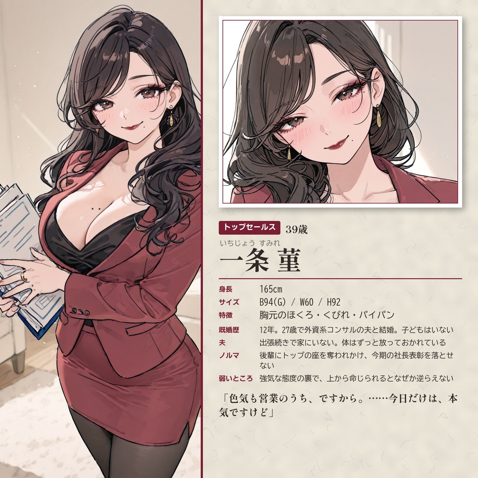 ノルマに困った人妻保険レディたちがお尻で契約を取りに来た話