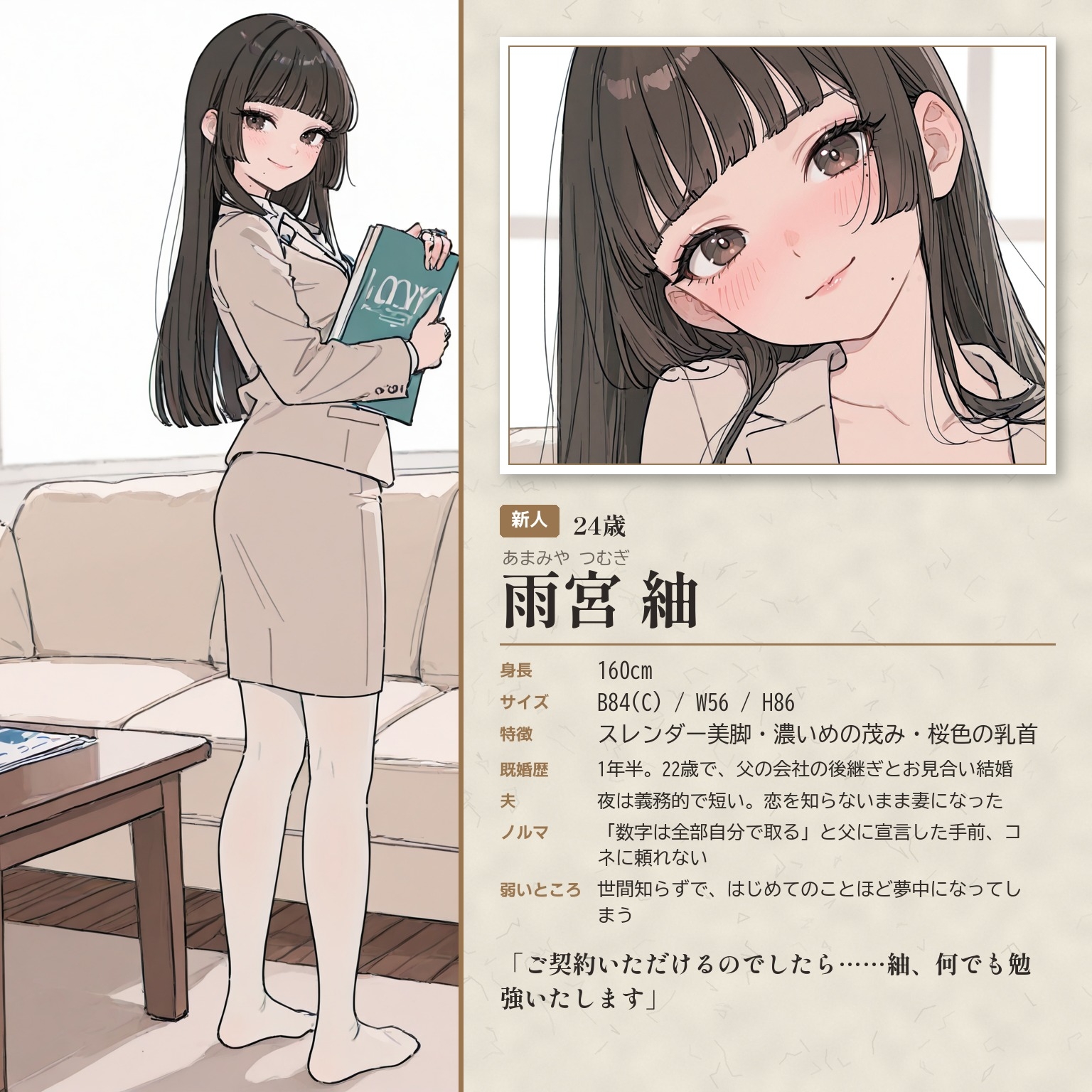 ノルマに困った人妻保険レディたちがお尻で契約を取りに来た話