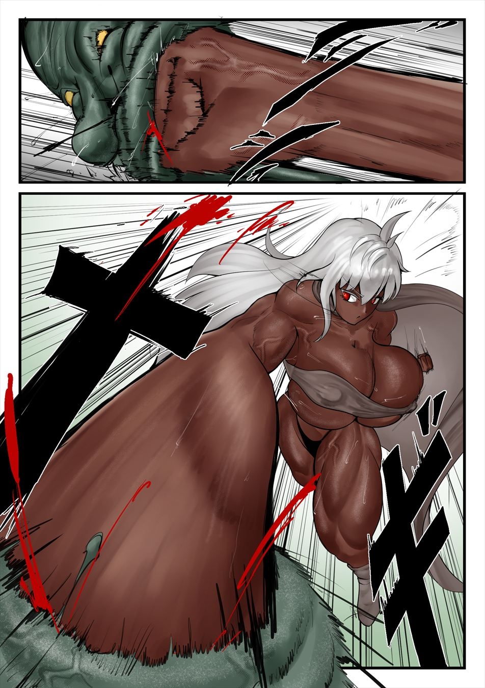 ふたツインテと強雌褐色の漫画 – Preview 2
