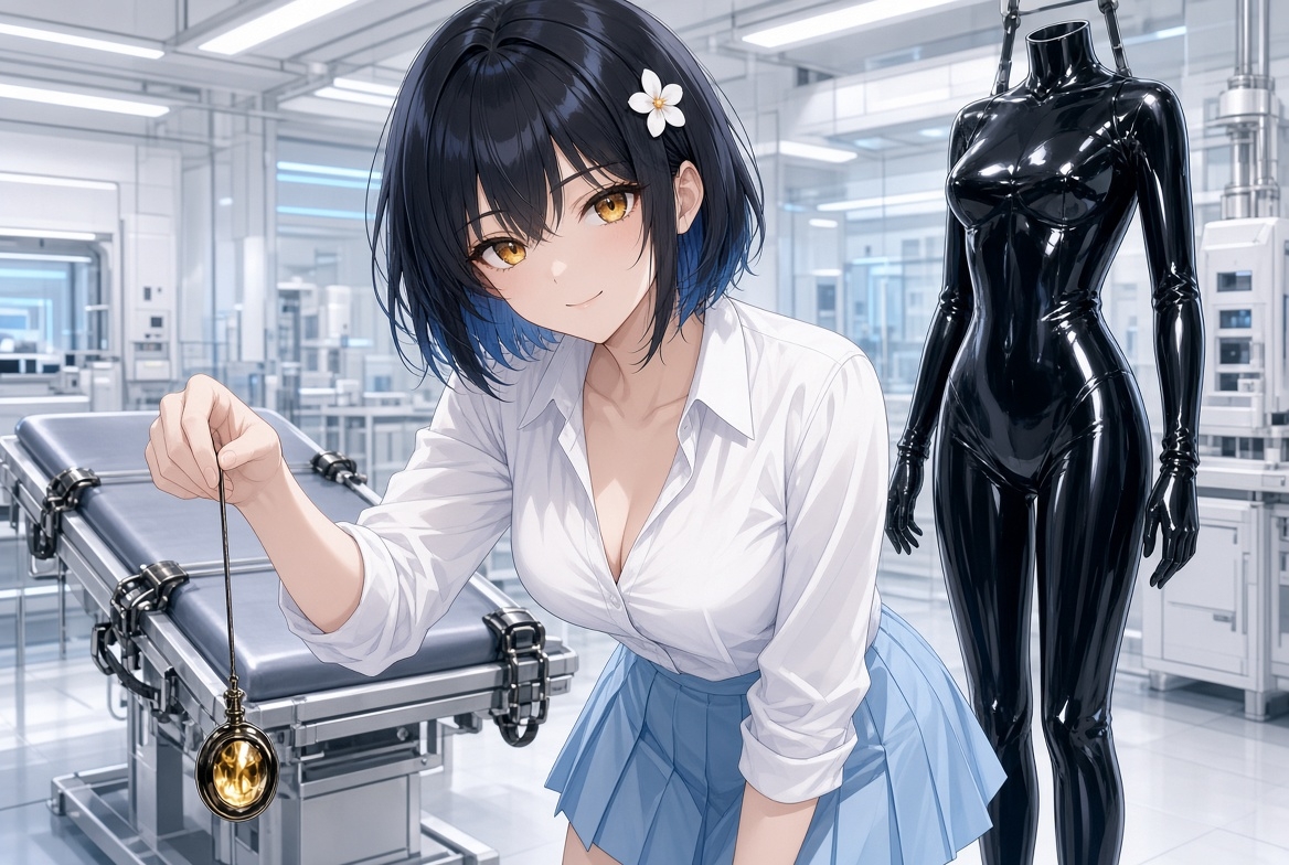 【TSF催○】ゴムスーツに密閉されて、アンドロイドにイキ狂う〜男の体を封印され、少女型の機体に作り替えられる〜【アンドロイド改造】