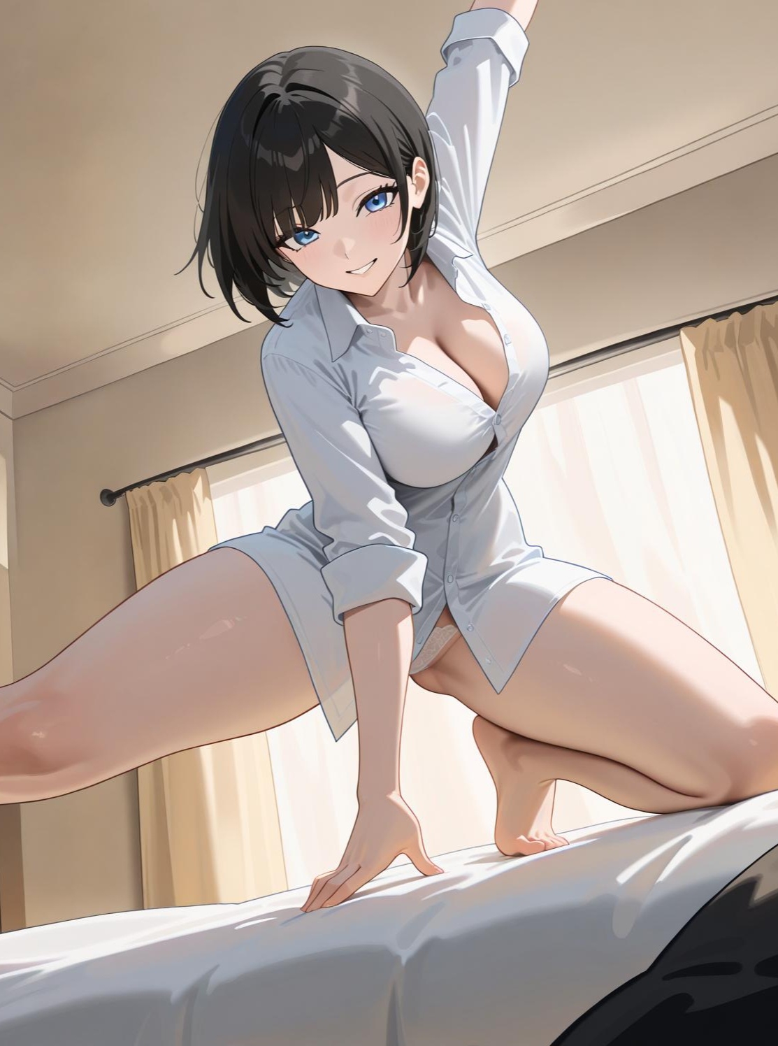 巨大ヒロインの彼女が触手生命体退治に行って・・・、ヤられてしまいました！