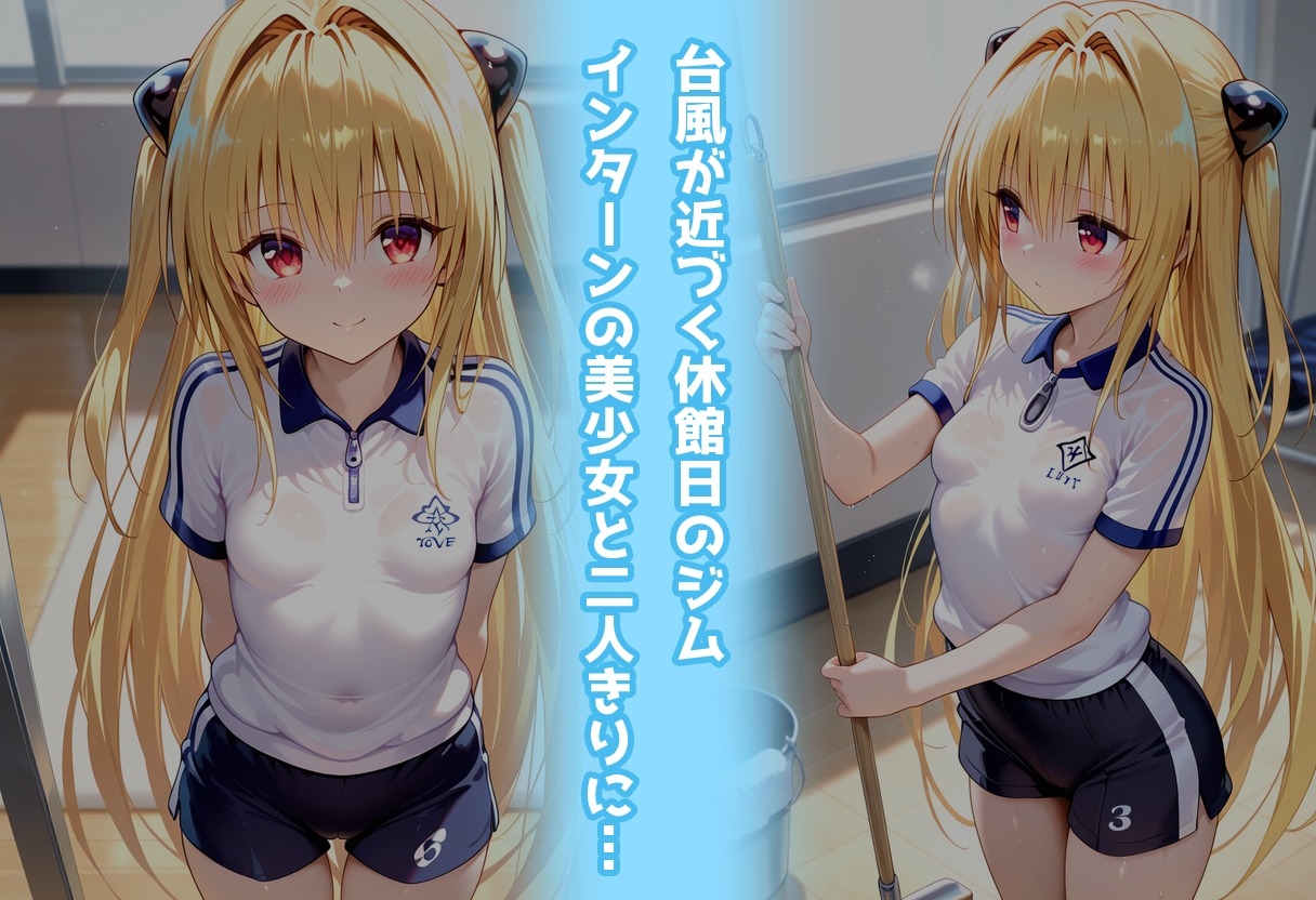 スポーツジムでトラブル！?二人で秘密の撮影会〜金色の闇編〜