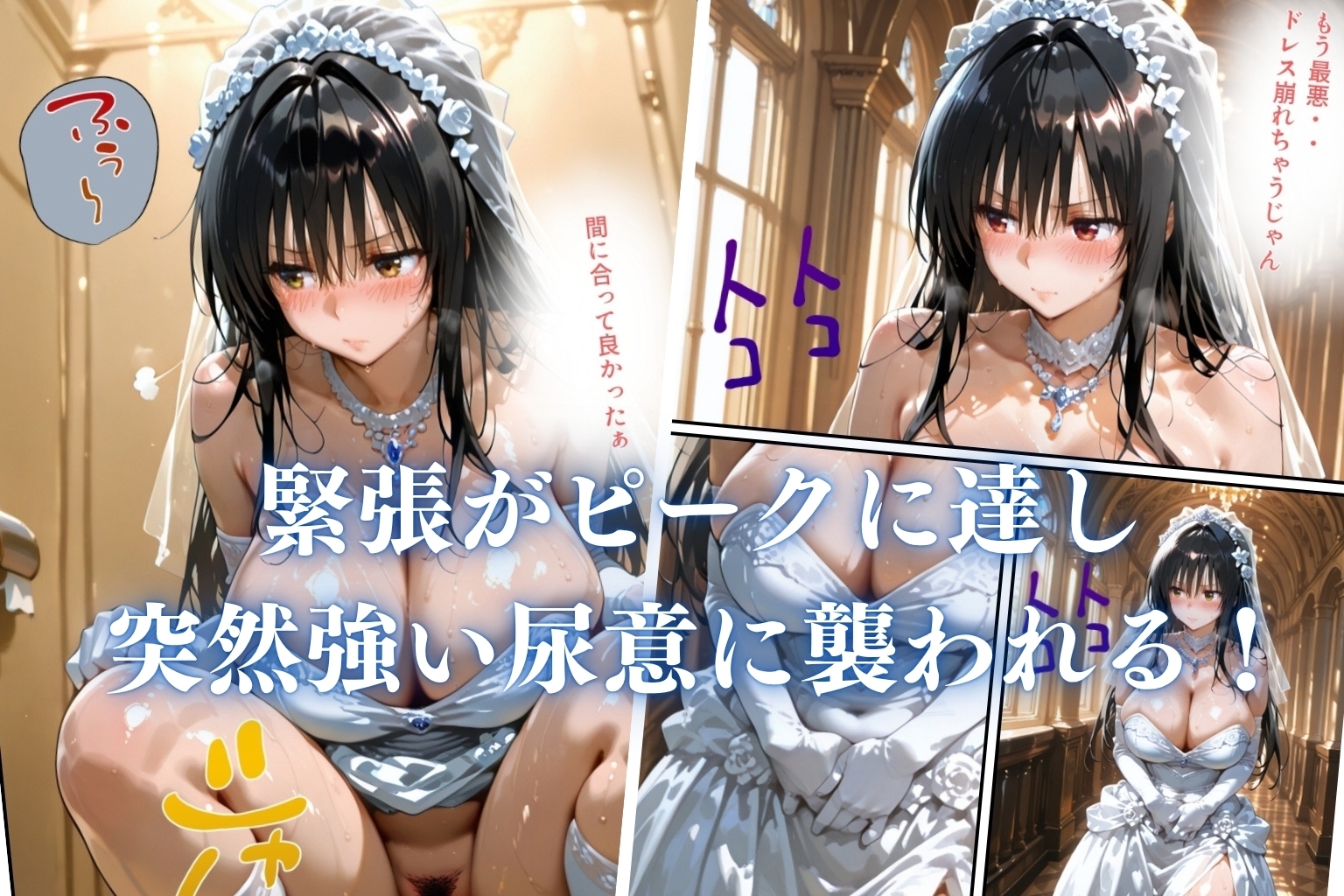 花嫁姿の元カノとこっそりやる