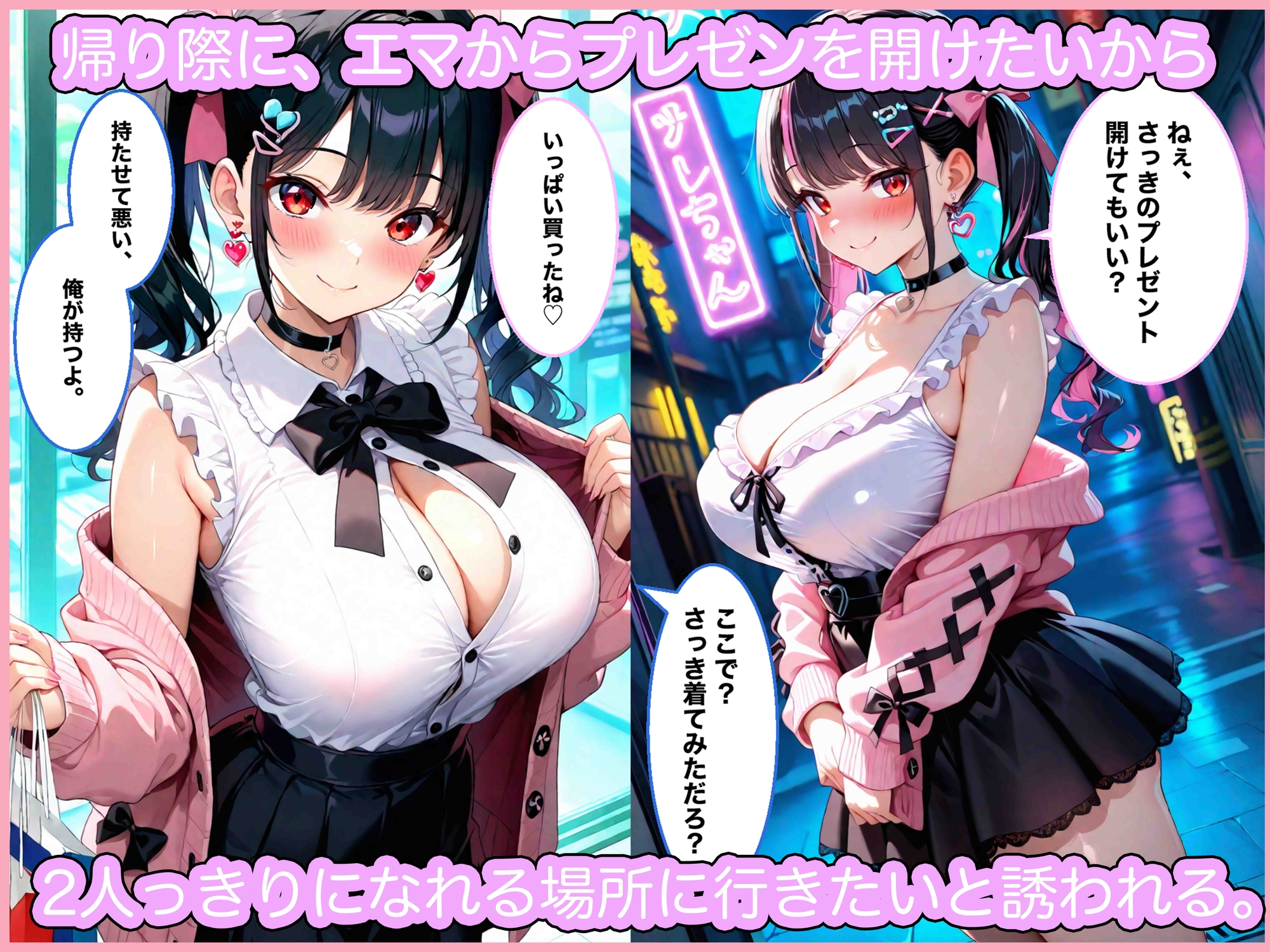 プレゼントを選んだら巨乳義妹とラブラブセックスすることになった話