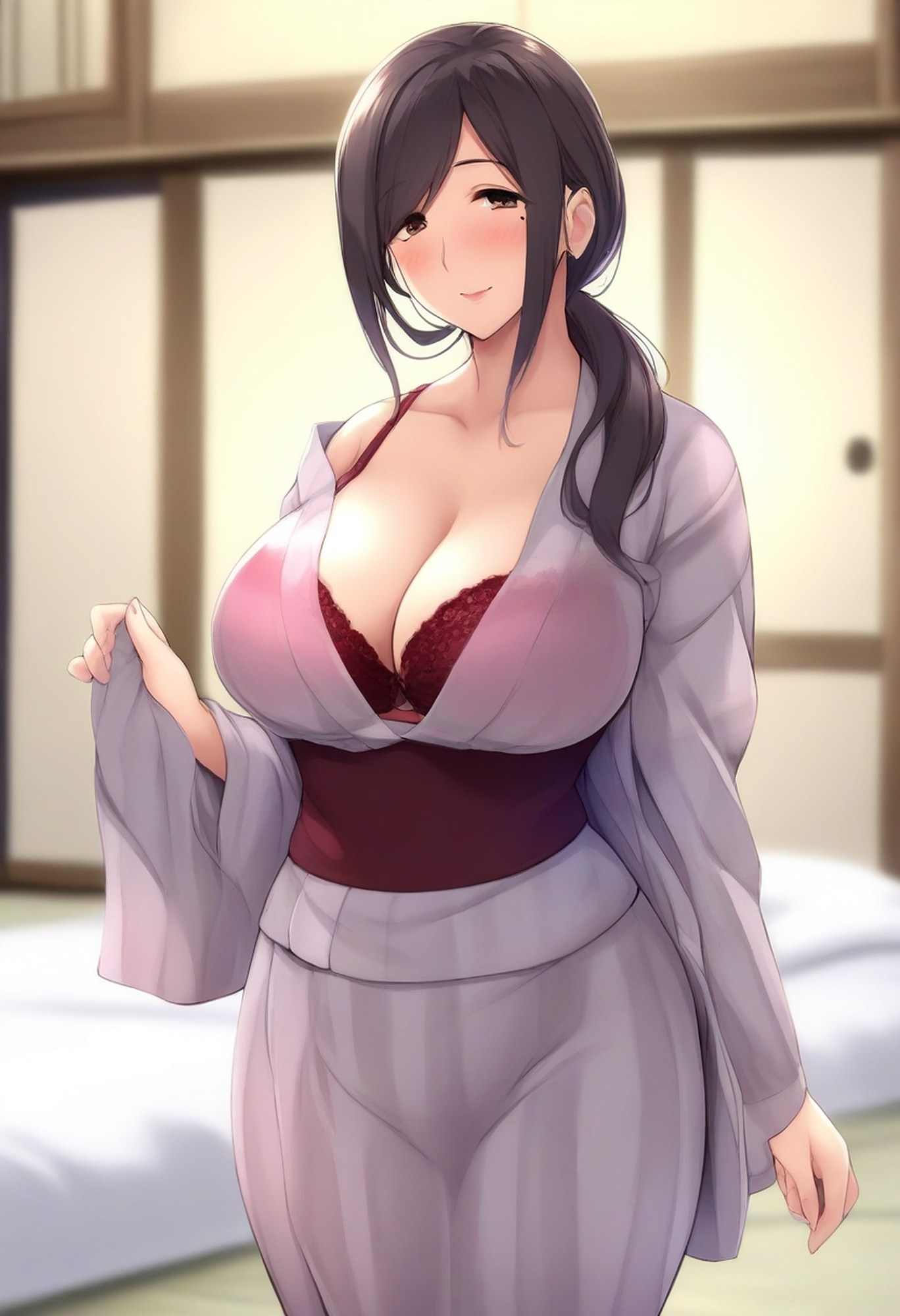 旦那の留守に昼間からディルドで乱れる爆乳人妻・紗代(32)〜キッチン・寝室・お風呂で晒す淫らな素顔〜【CG353枚収録】