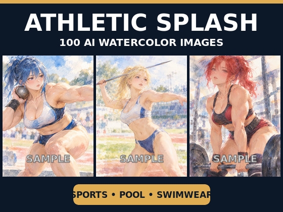 水彩スポーツ&プールコレクション ― ATHLETIC SPLASH ―