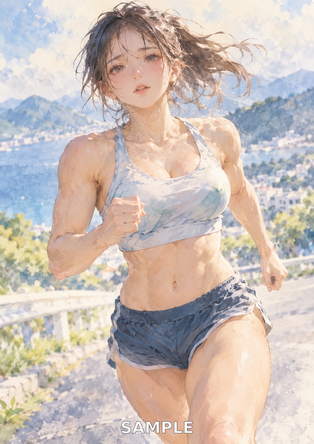 水彩スポーツ&プールコレクション ― ATHLETIC SPLASH ―