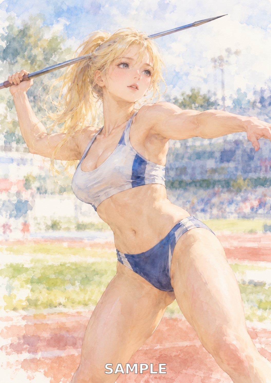 水彩スポーツ&プールコレクション ― ATHLETIC SPLASH ―