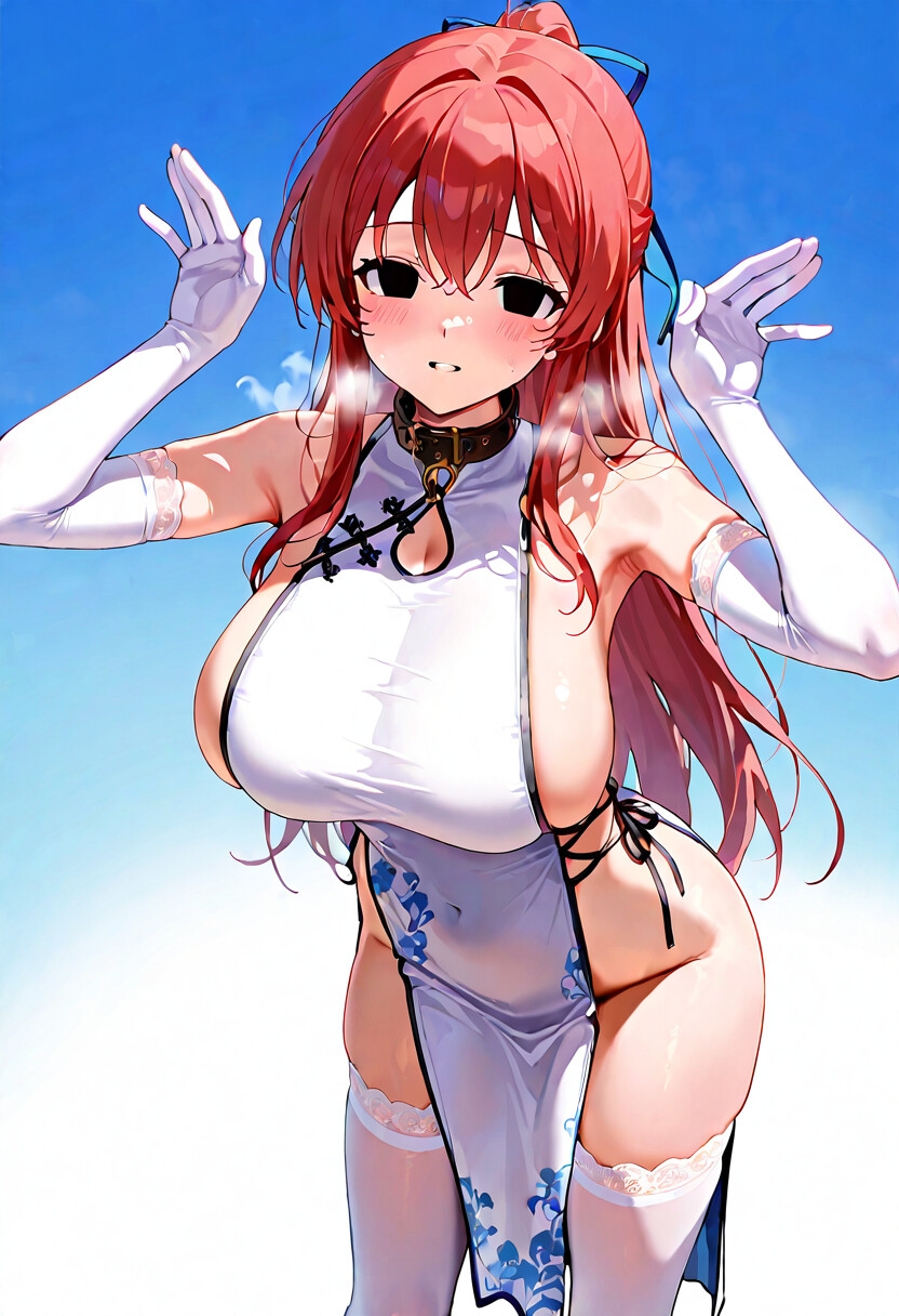 爆乳AI白チャイナXL