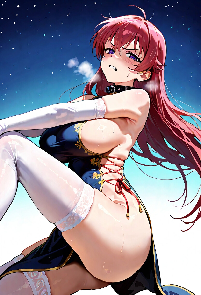 爆乳AI白チャイナXL