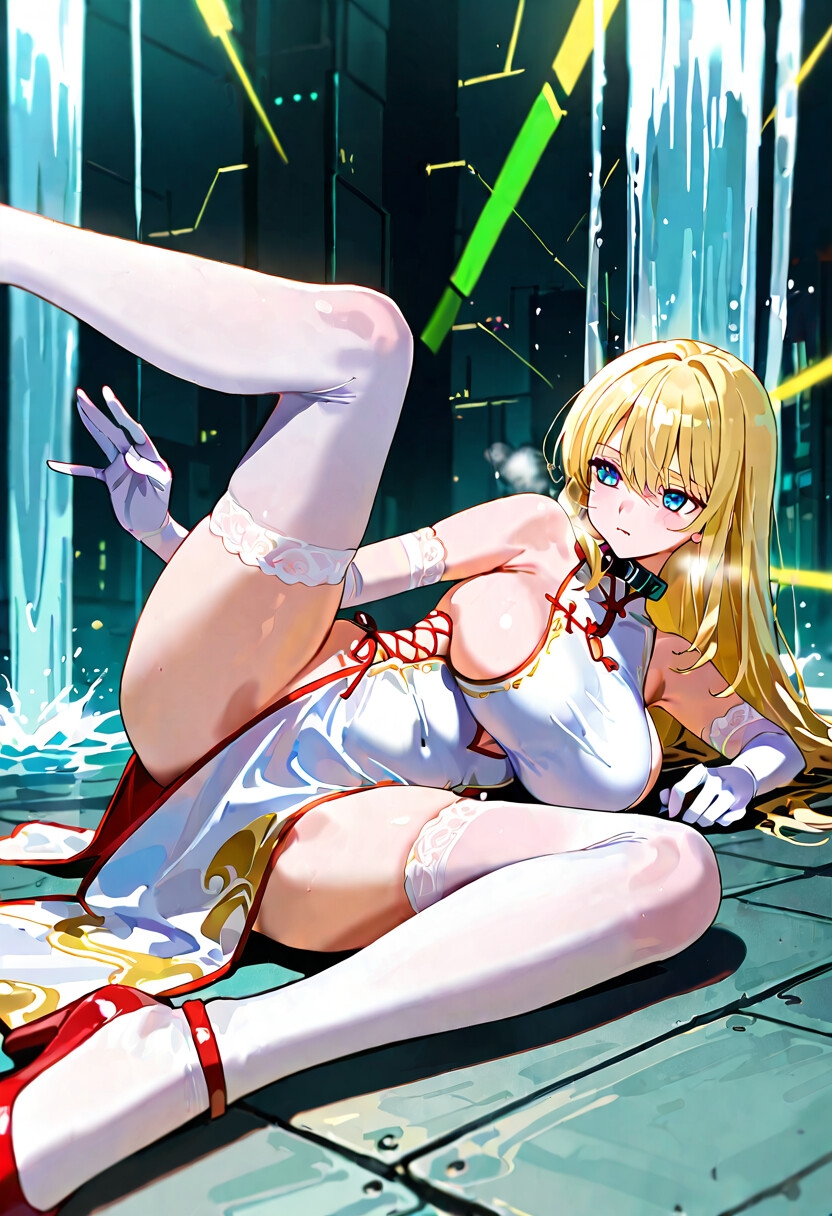 爆乳AI白チャイナXL