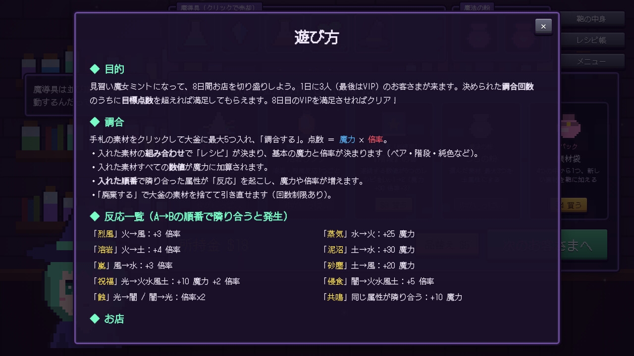 ウィッチポット・ローグ 〜見習い魔女と八日間の調合屋〜