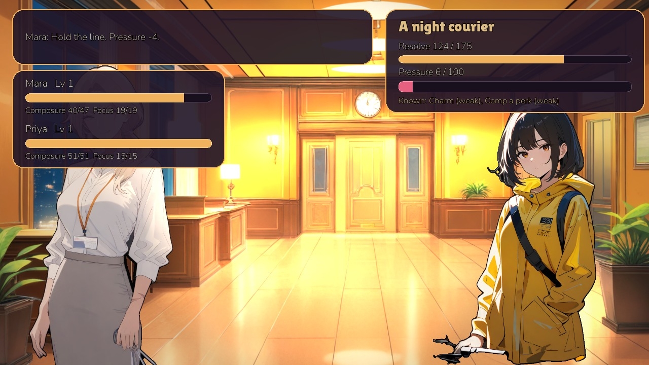 OCCUPANCY ―オキュパンシー― 夜のオフィス経営×採用ガチャRPG