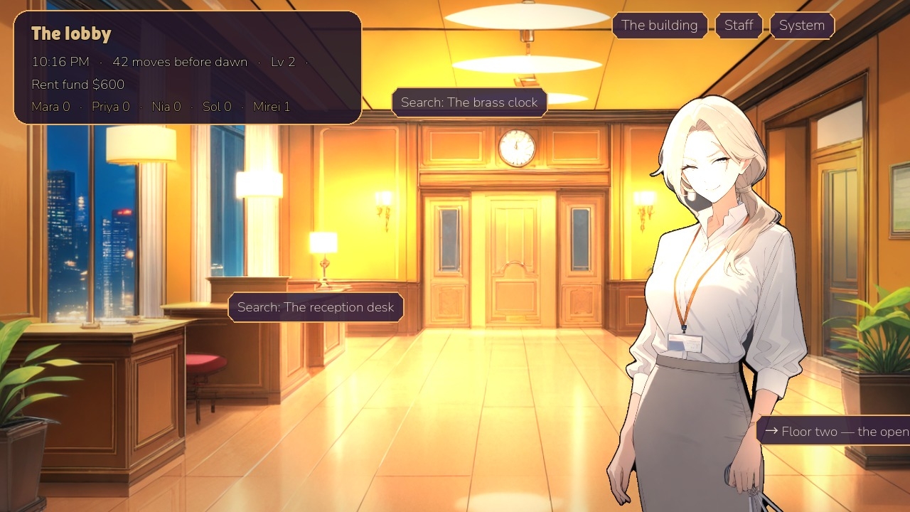 OCCUPANCY ―オキュパンシー― 夜のオフィス経営×採用ガチャRPG