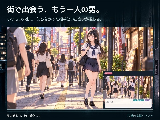 夏の終わり、妹は嘘をつく