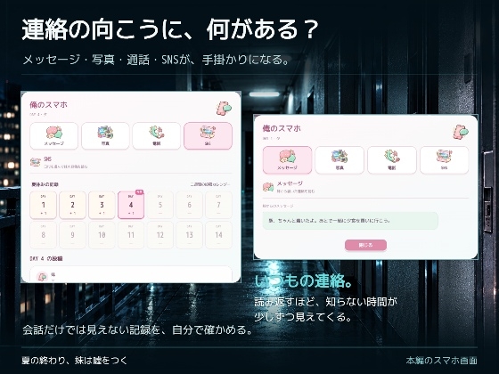 夏の終わり、妹は嘘をつく