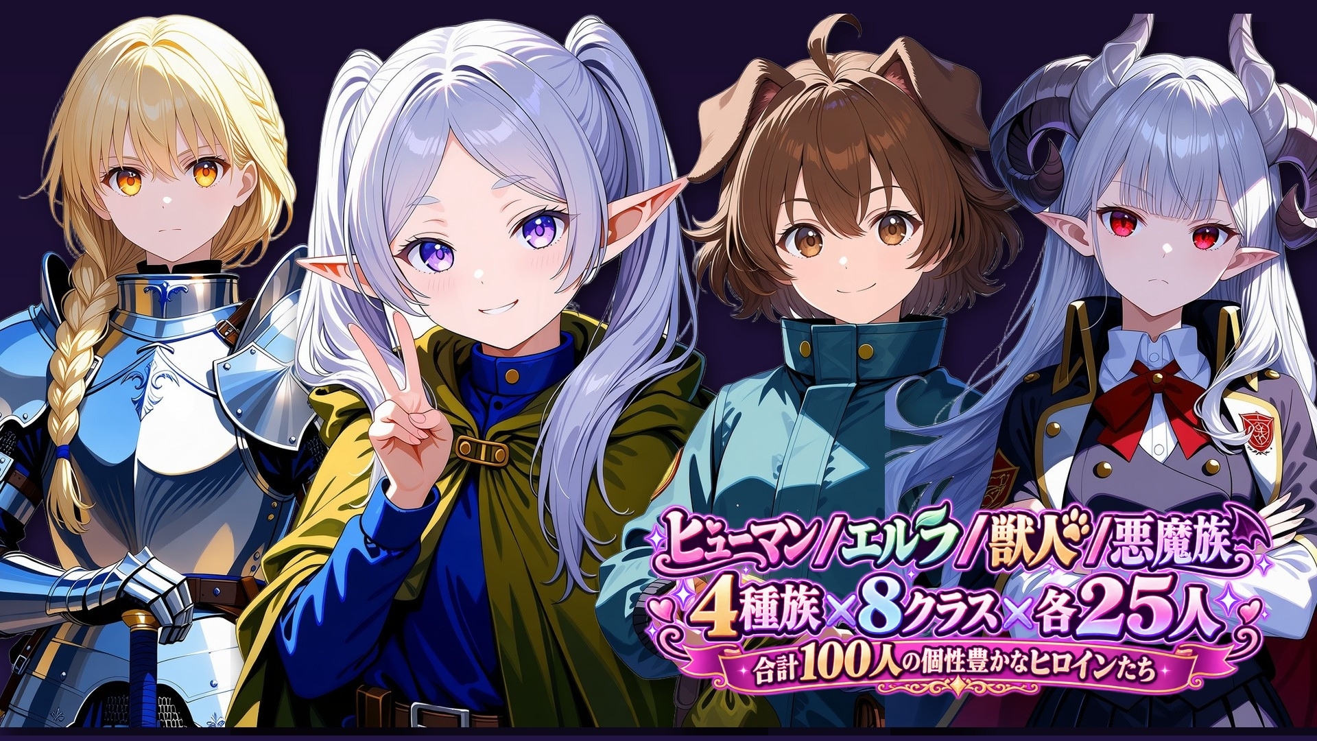 異世界ヒロイン100人パズル – Preview 7