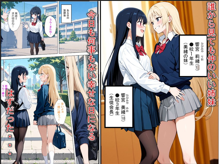 生徒会長の妹 生意気ギャルを脅迫してマゾメス化させた話(妹 編)