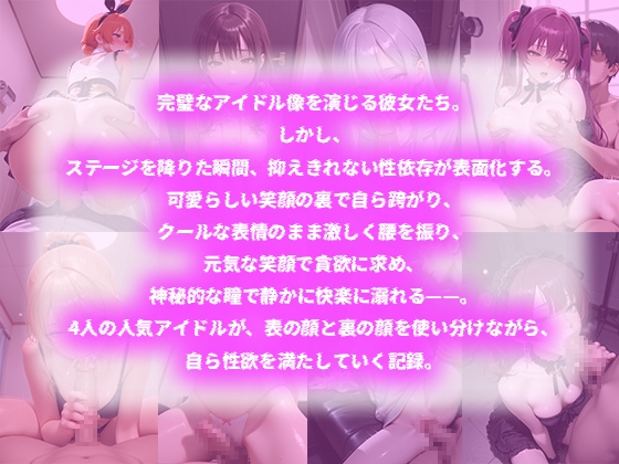 僕の仕事は人気アイドル4人の性処理係