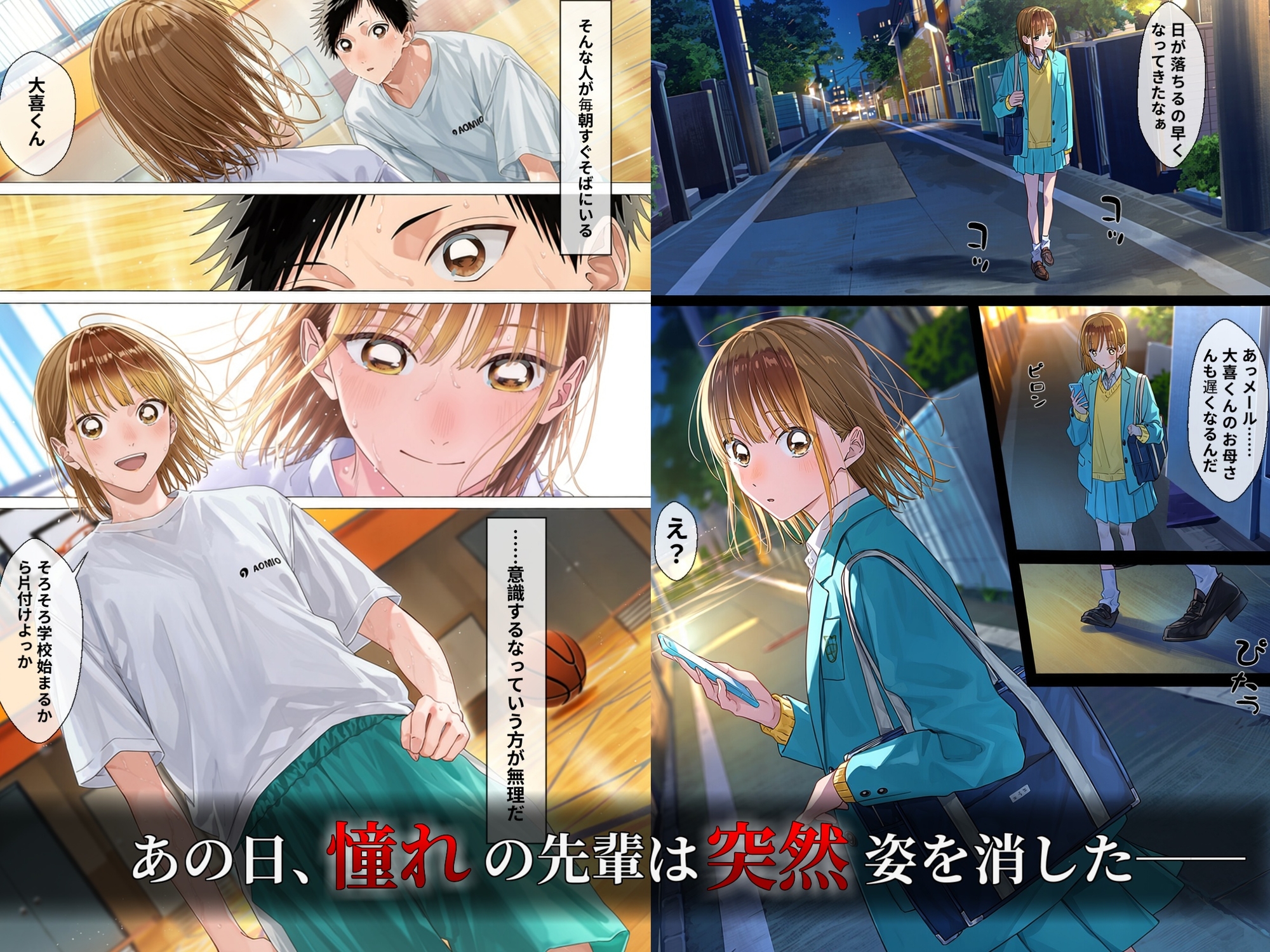 【JP/TC/EN フルカラー漫画】青き青春の落日 鹿〇千夏 ～憧れの彼女が山奥のボロ小屋で壊されるまで～