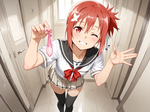 笑顔の勇者。― 結◯友奈 AI Illustration Collection ―