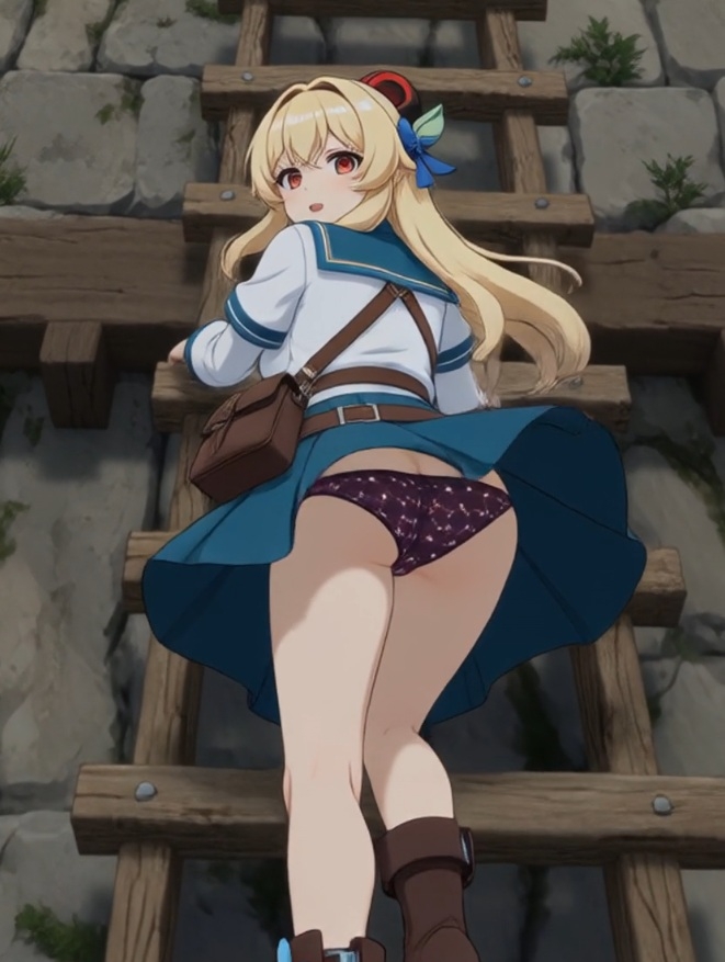 パンチラ好きの俺が異世界へ転生したらパンツ見放題だった件1