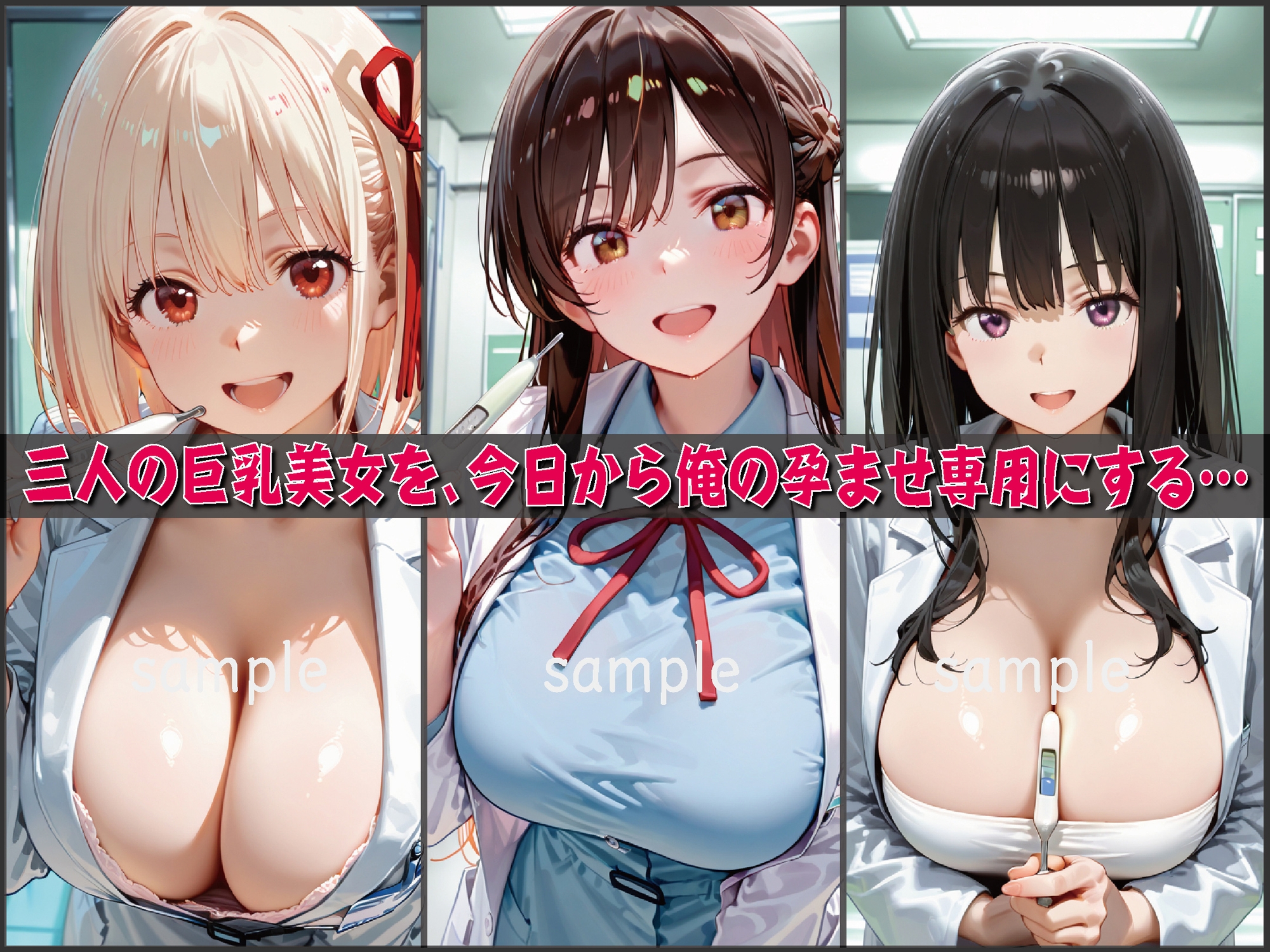 悪戯から始まる美人女医の妊娠調教【豪華CG500枚収録】