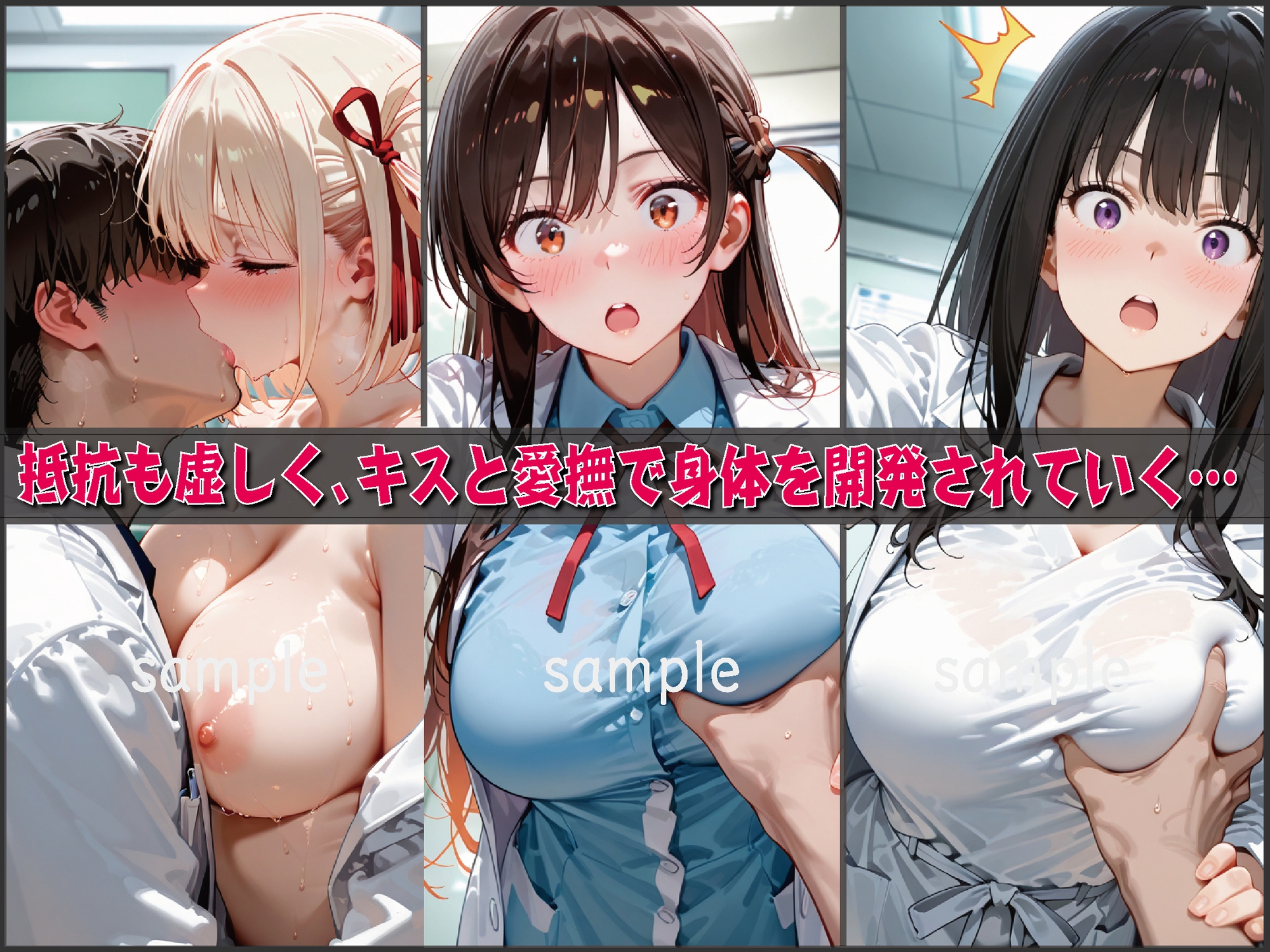 悪戯から始まる美人女医の妊娠調教【豪華CG500枚収録】