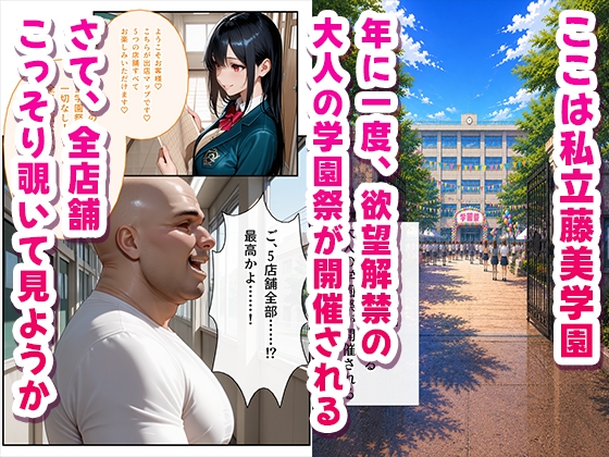 子作り学園祭〜学園〇示録キャラのいる風俗店を全部まわってみた〜