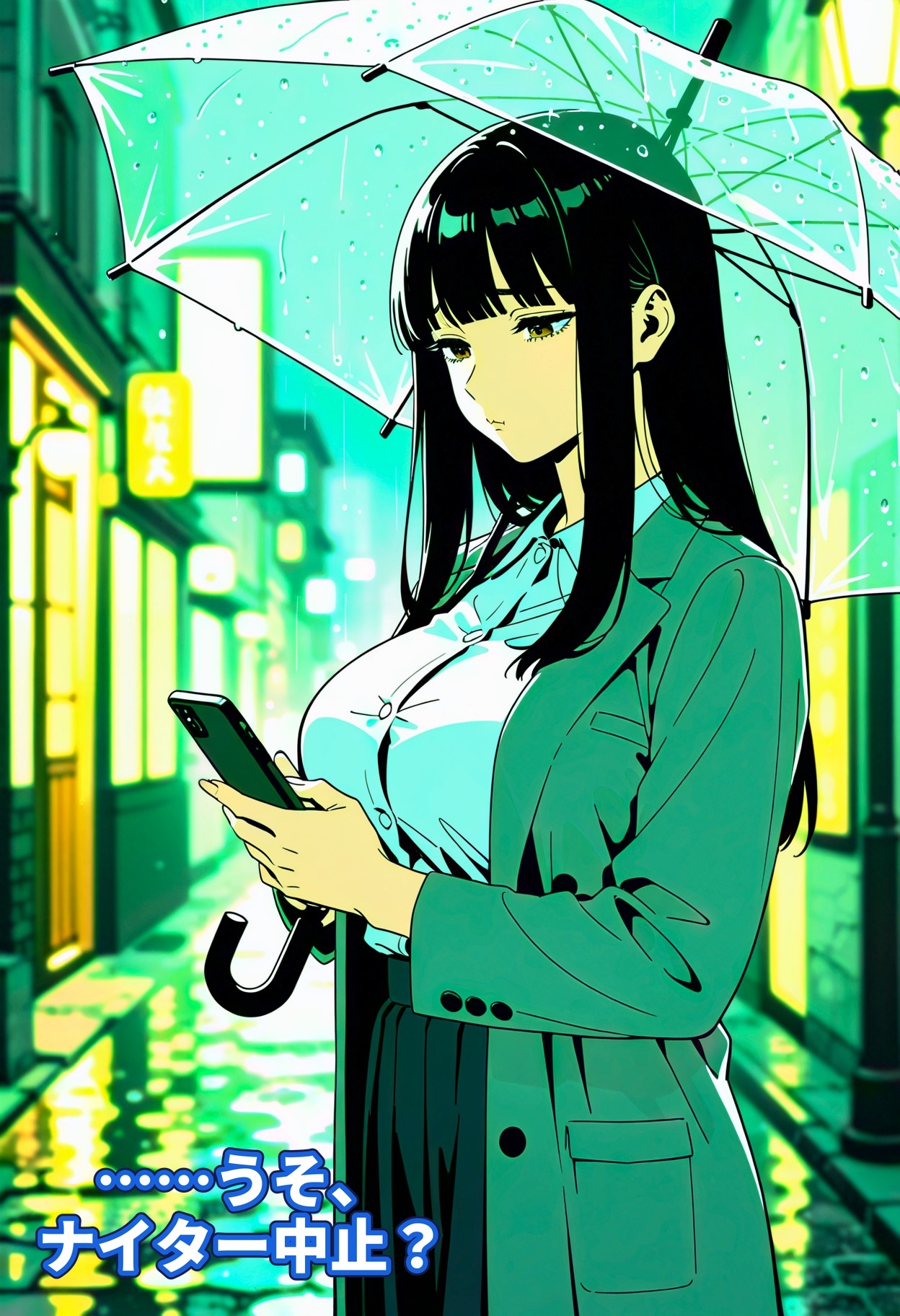 りのとチアガール 〜雨宿りで、なんども応援☆〜