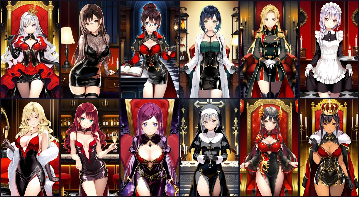 女王様のお遊びコレクション(3本セット)