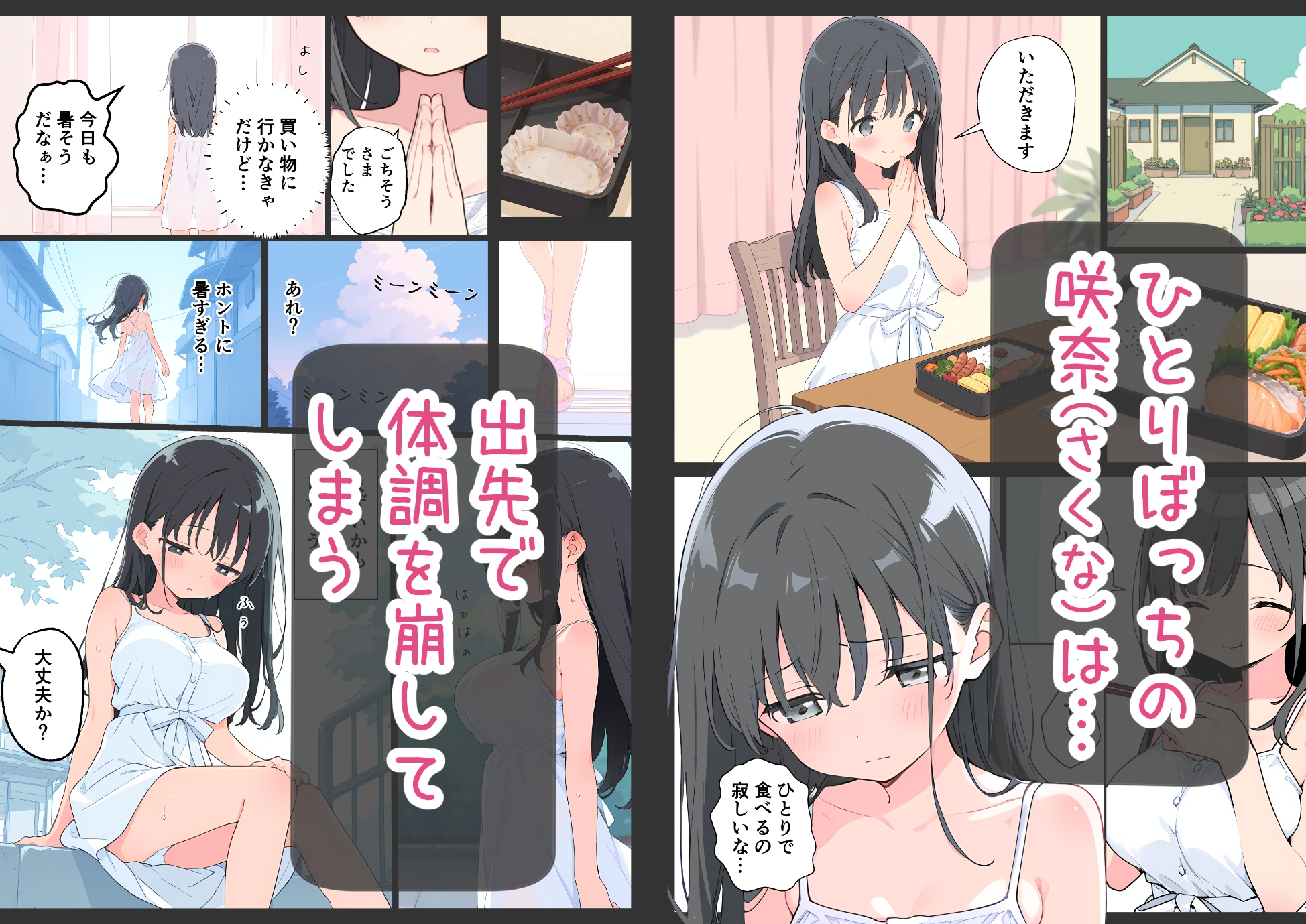 ひとりぼっちの女の子、オジサン家庭教師と出会った夏