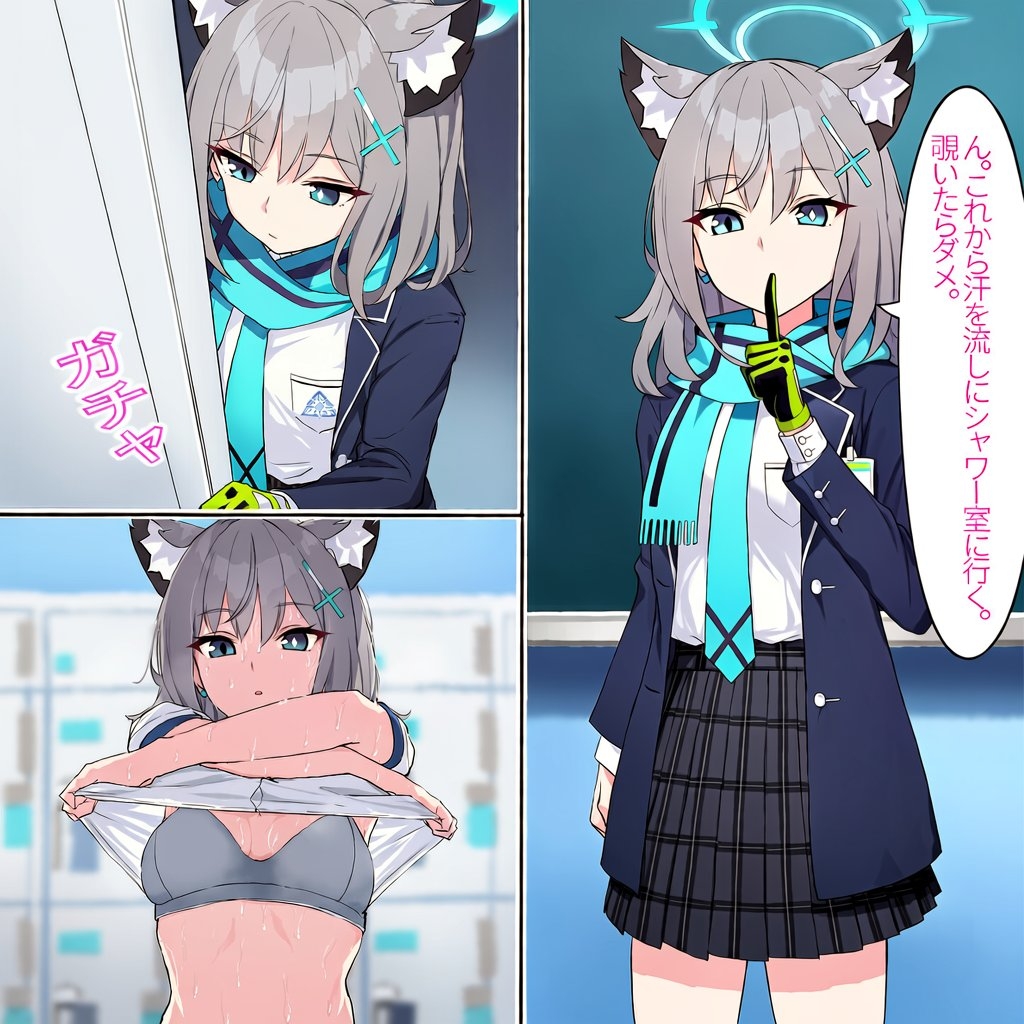 シロコ達の盗撮記録