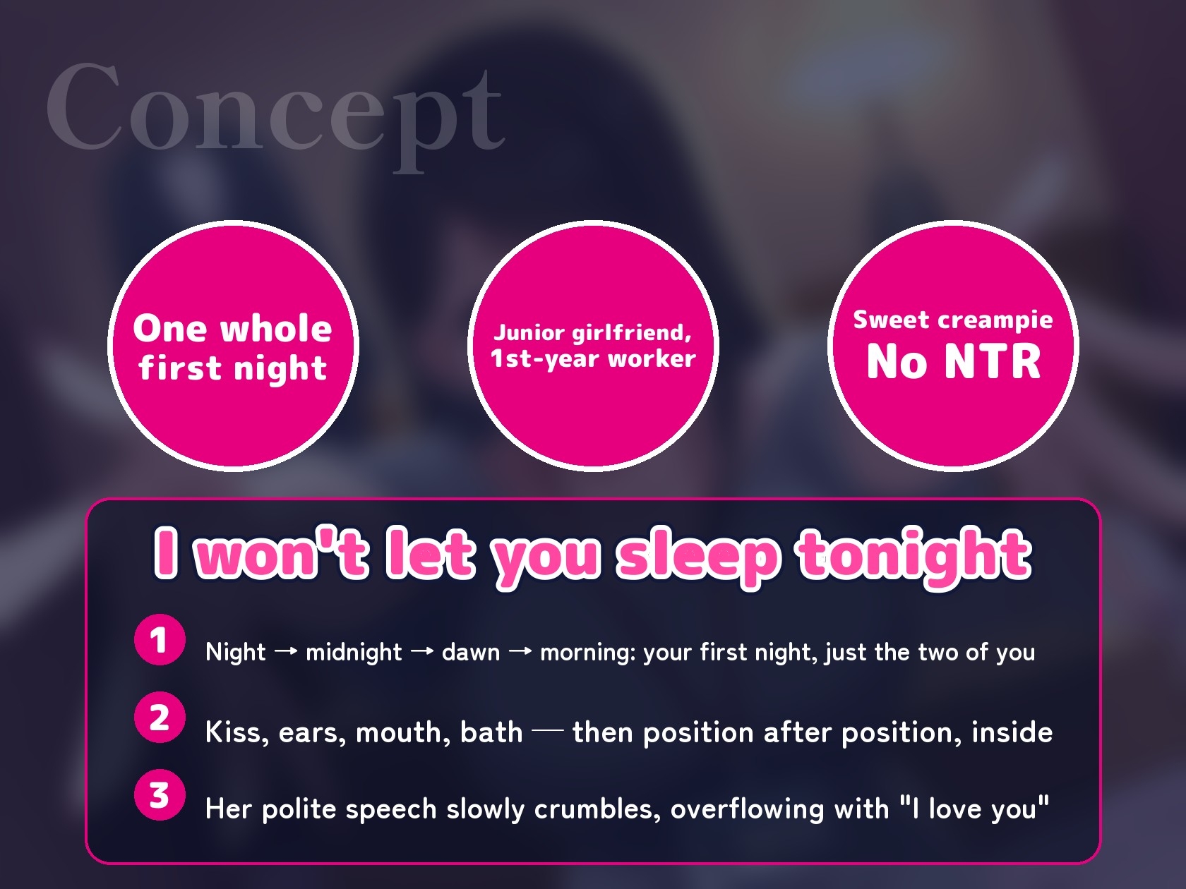 [ENG Sub] First Night Living Together: Sweet Creampie Girlfriend ASMR (No NTR) – Preview 2