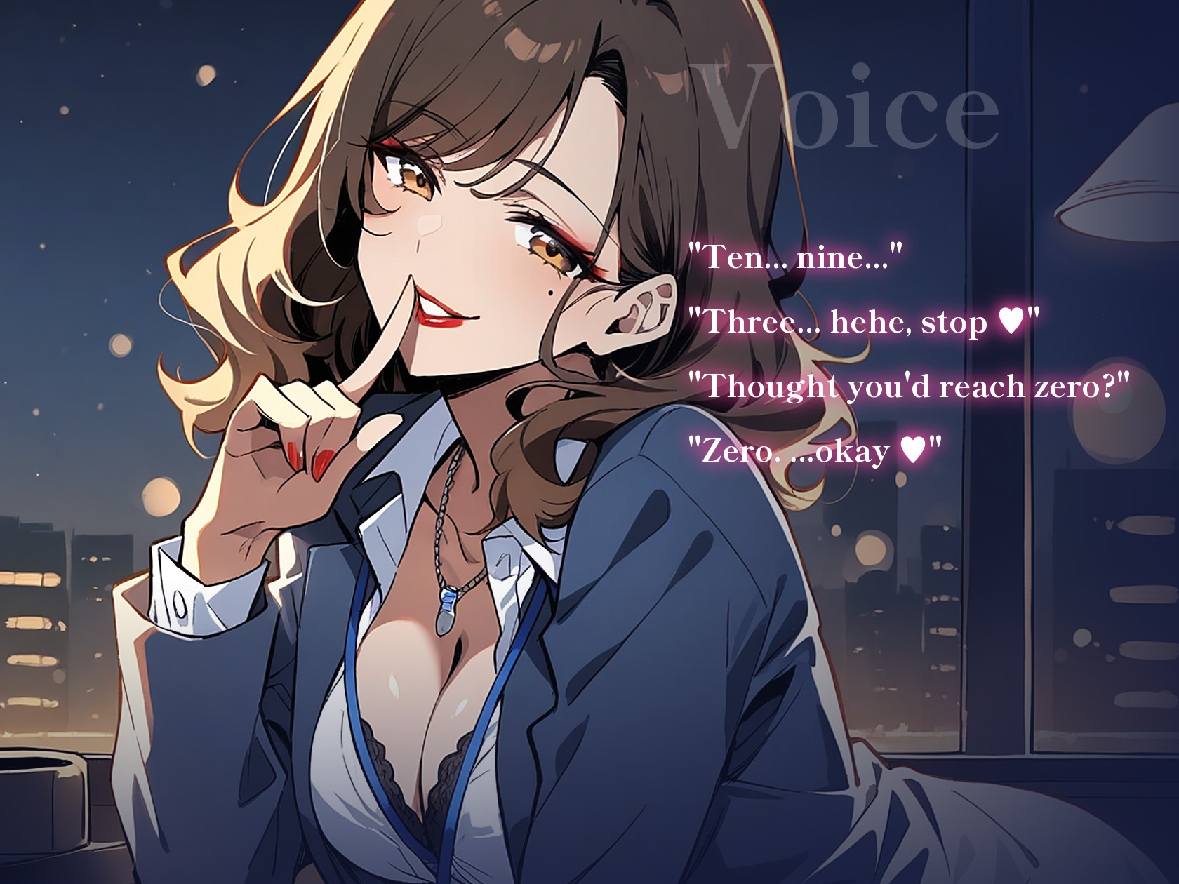 [ENG Sub] You Can't Cum Till I Say So: Sweet-Sadistic Office Senpai Femdom ASMR