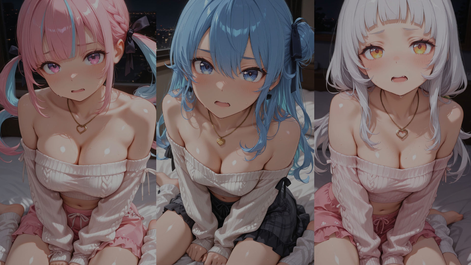 アイドルの彼女にエロい服を着せたい!!えちえちオフショル編 (ホ●ライブ バージョン ) – Preview 2