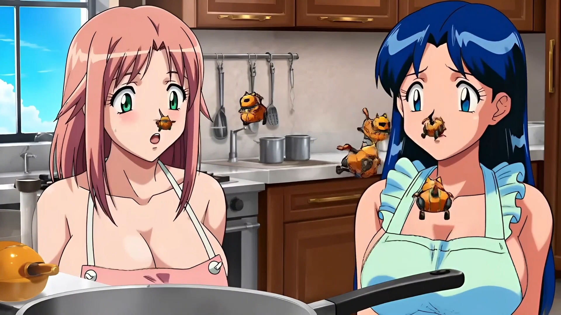 美奈さんのくしゃみ撮影スタジオ！(MP4アニメ)/ Mina's Sneeze Photo Studio!(MP4 Anime)