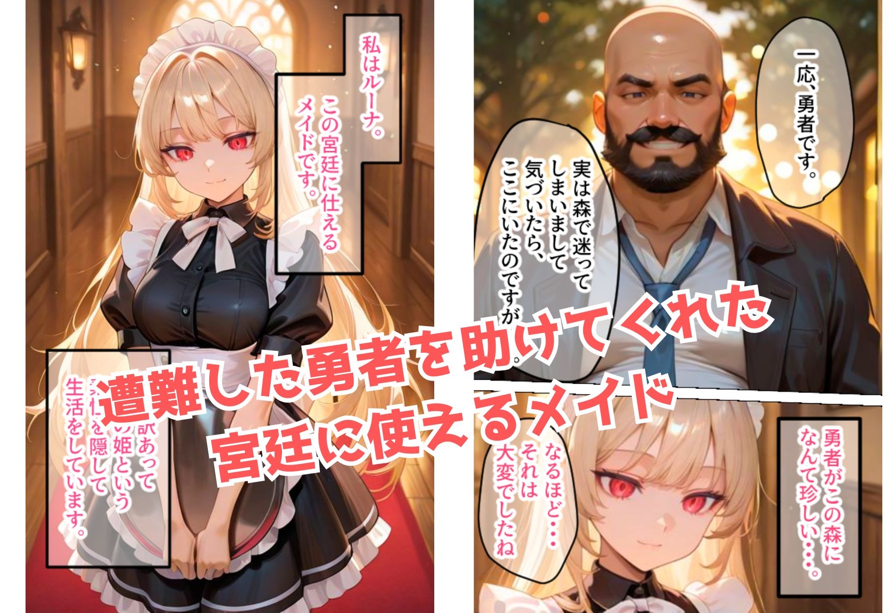 メイドちゃんがチン棒に服従した件2【全Pセリフあり】