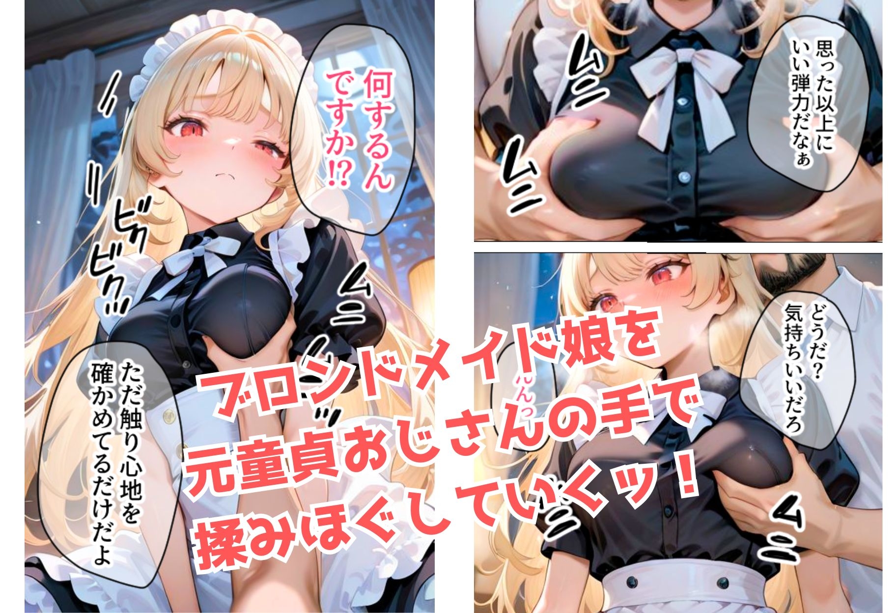 メイドちゃんがチン棒に服従した件2【全Pセリフあり】