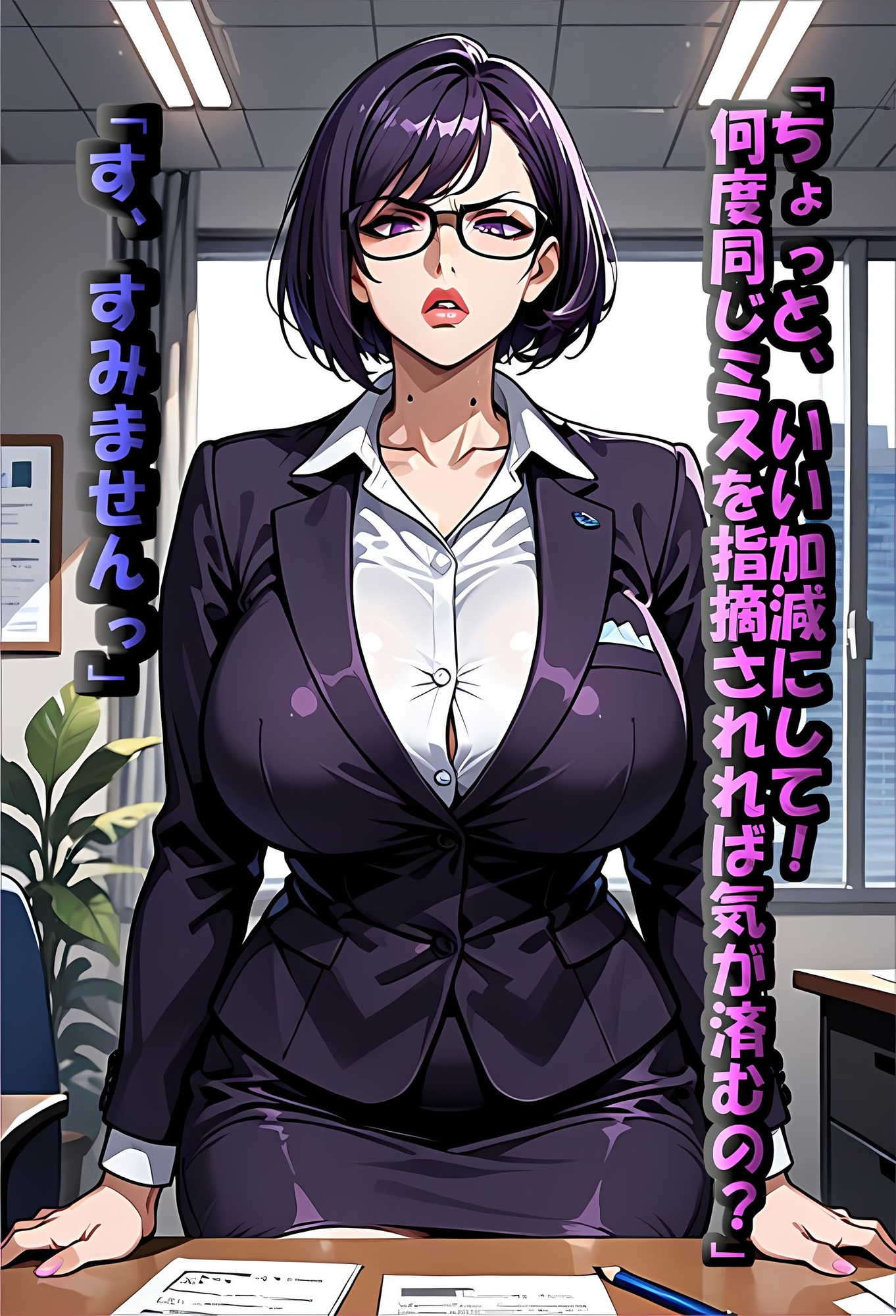 爆乳鬼上司との30日間の賭け ～DAY 1～ – Preview 2