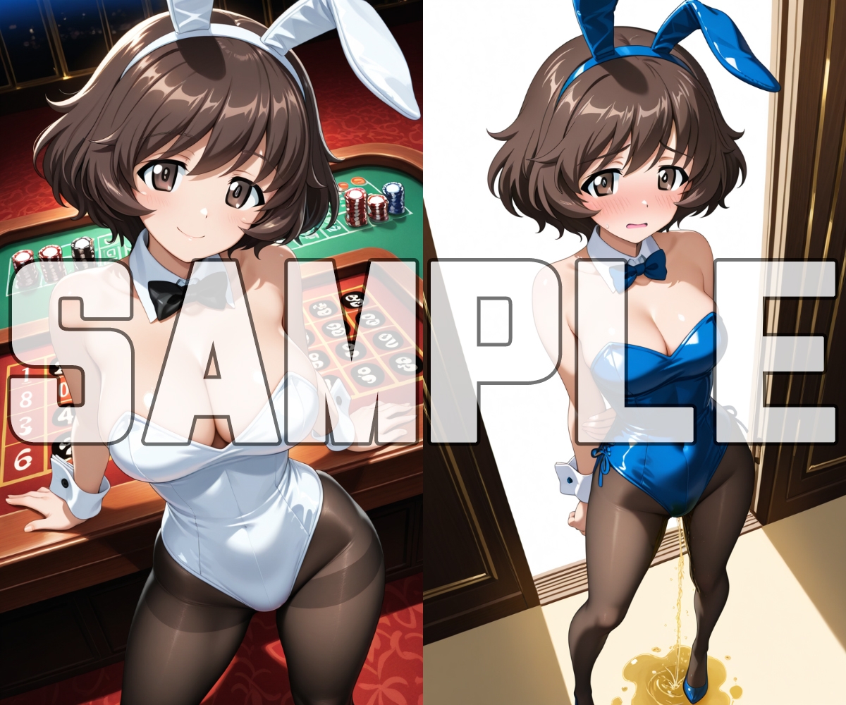 お漏らしバニーガール・パラダイス【ガ〇ルズ&パ〇ツァー編】