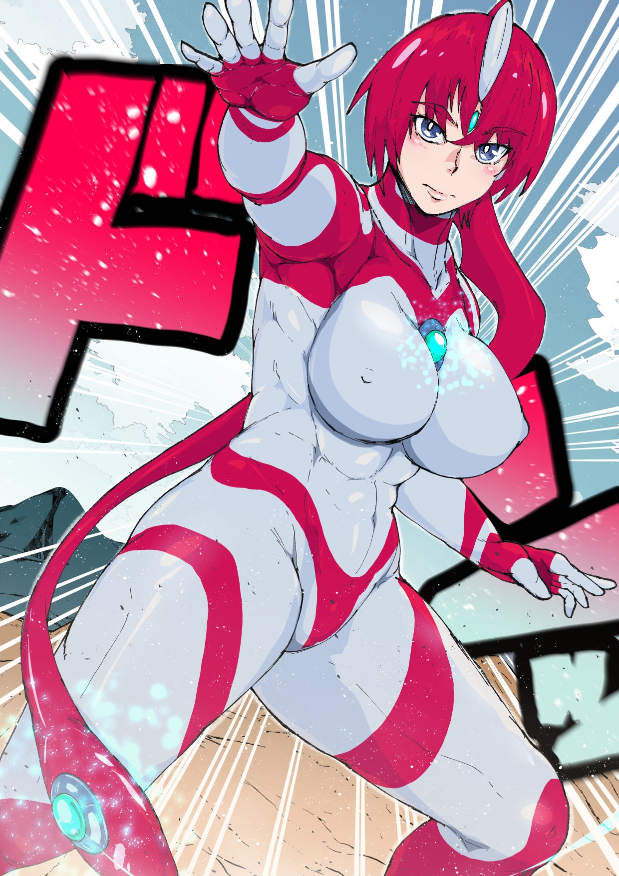 バトルヒロインピンチコミック:アトラルクス 001 超光闘女という存在 – Preview 5