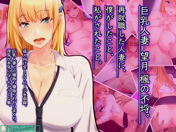 巨乳人妻 望月楓の不埒。 再就職した人妻に、僕がしたこと、私がされたこと。 – main preview