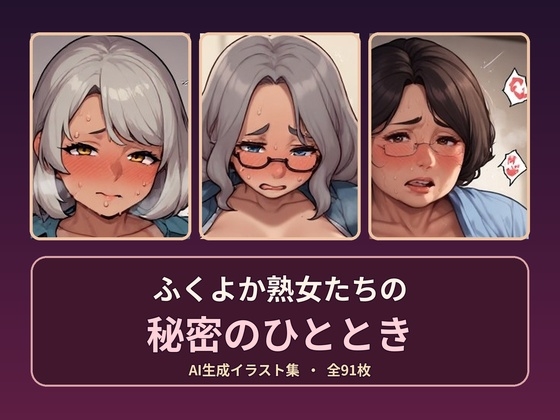 ふくよか熟女たちの秘密のひととき ～むっちり美熟女CGイラスト集～ – main preview