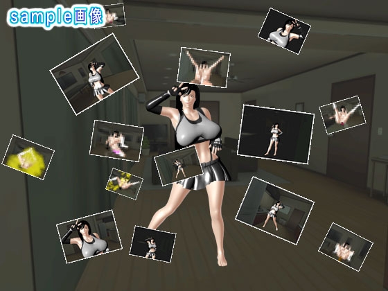 巨乳美人のティふぁが変態プレイを受け続けて脱糞するまで – Preview 5