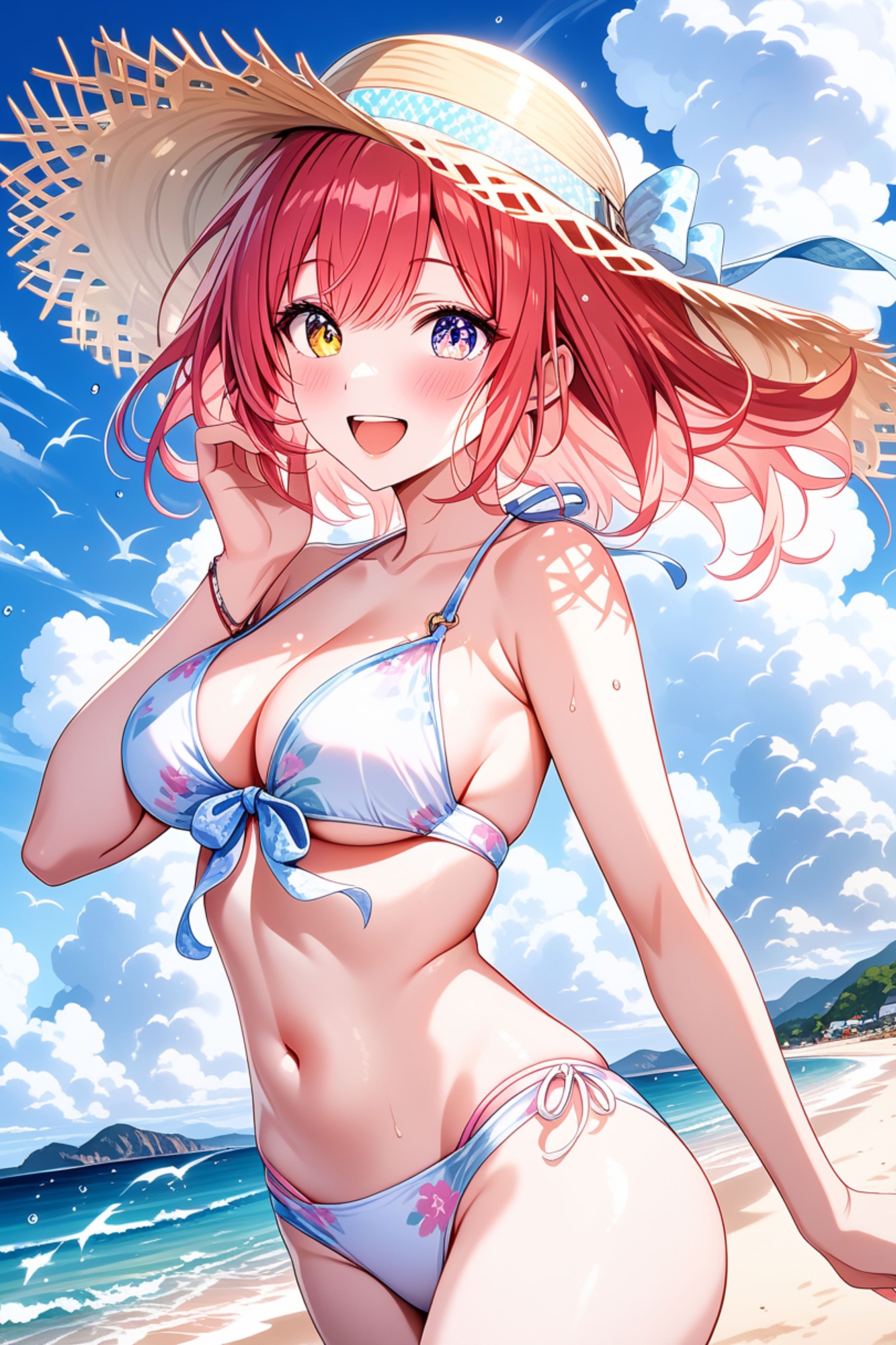 大人かわいいAI美少女イラスト集 Vol.3水着