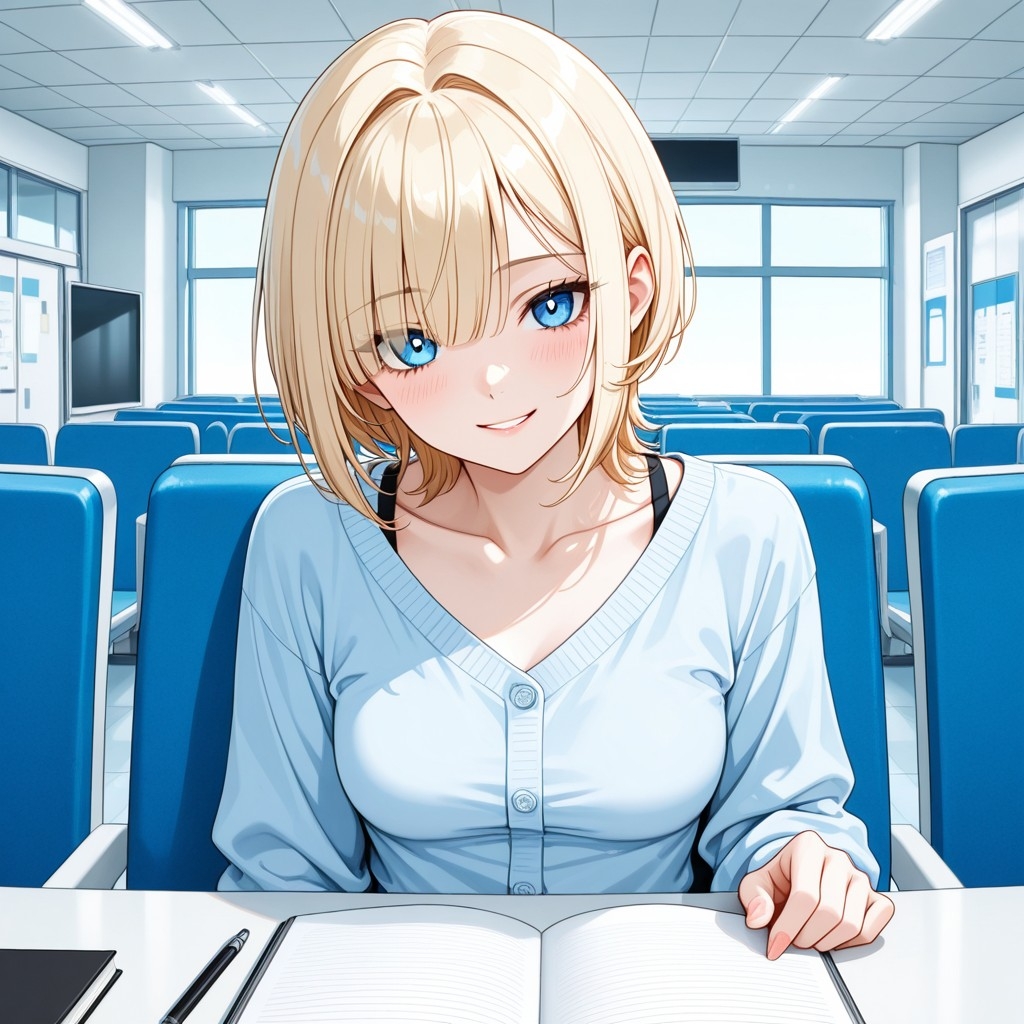 金髪ふわレイヤーのりりあで抜ける、固定キャラCG集(500枚) – Preview 11