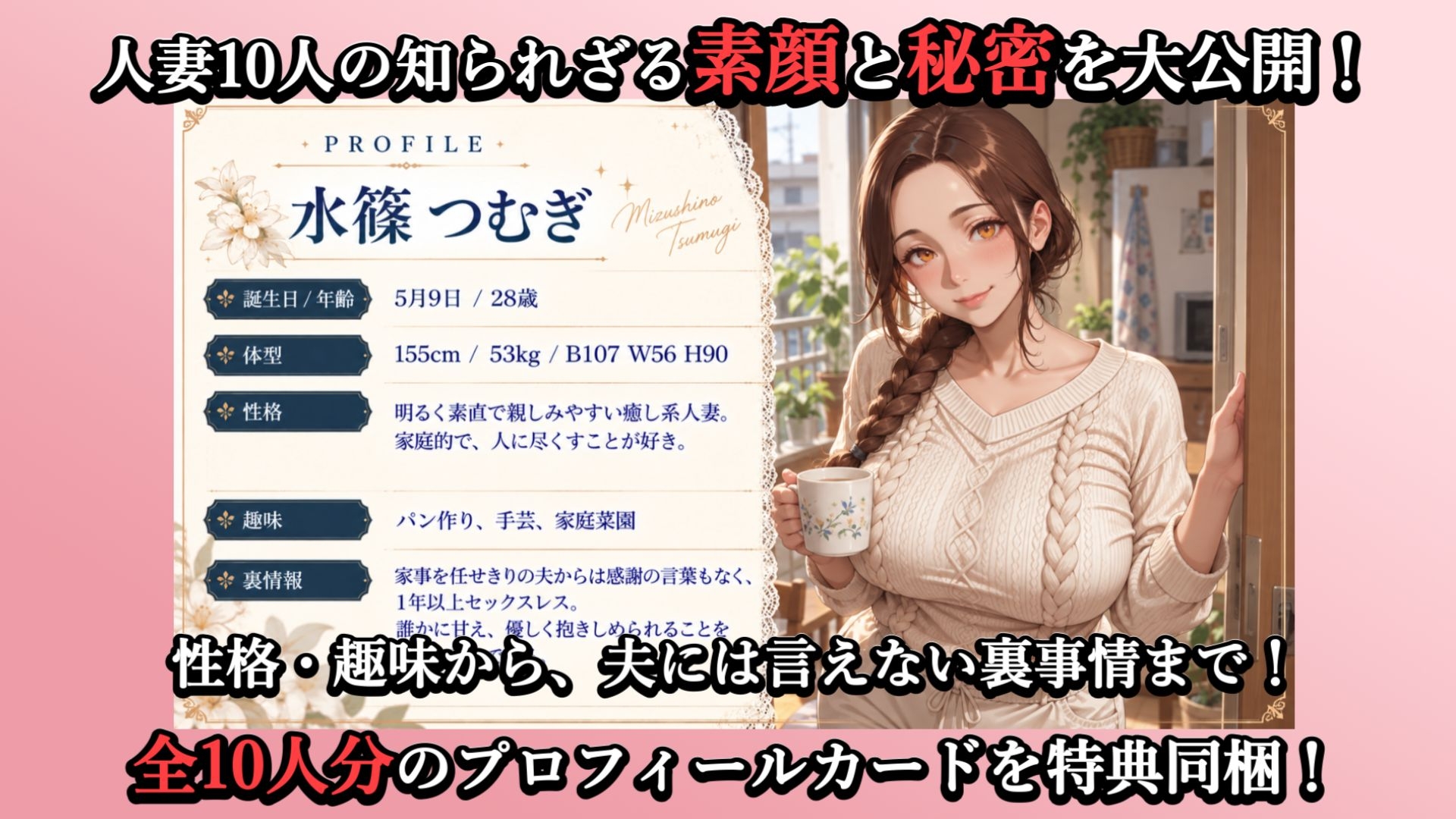 【4K高画質】団地の爆乳人妻10人は欲求不満！?秘密のご近所付き合いと背徳中出しセックス10連発 – Preview 4