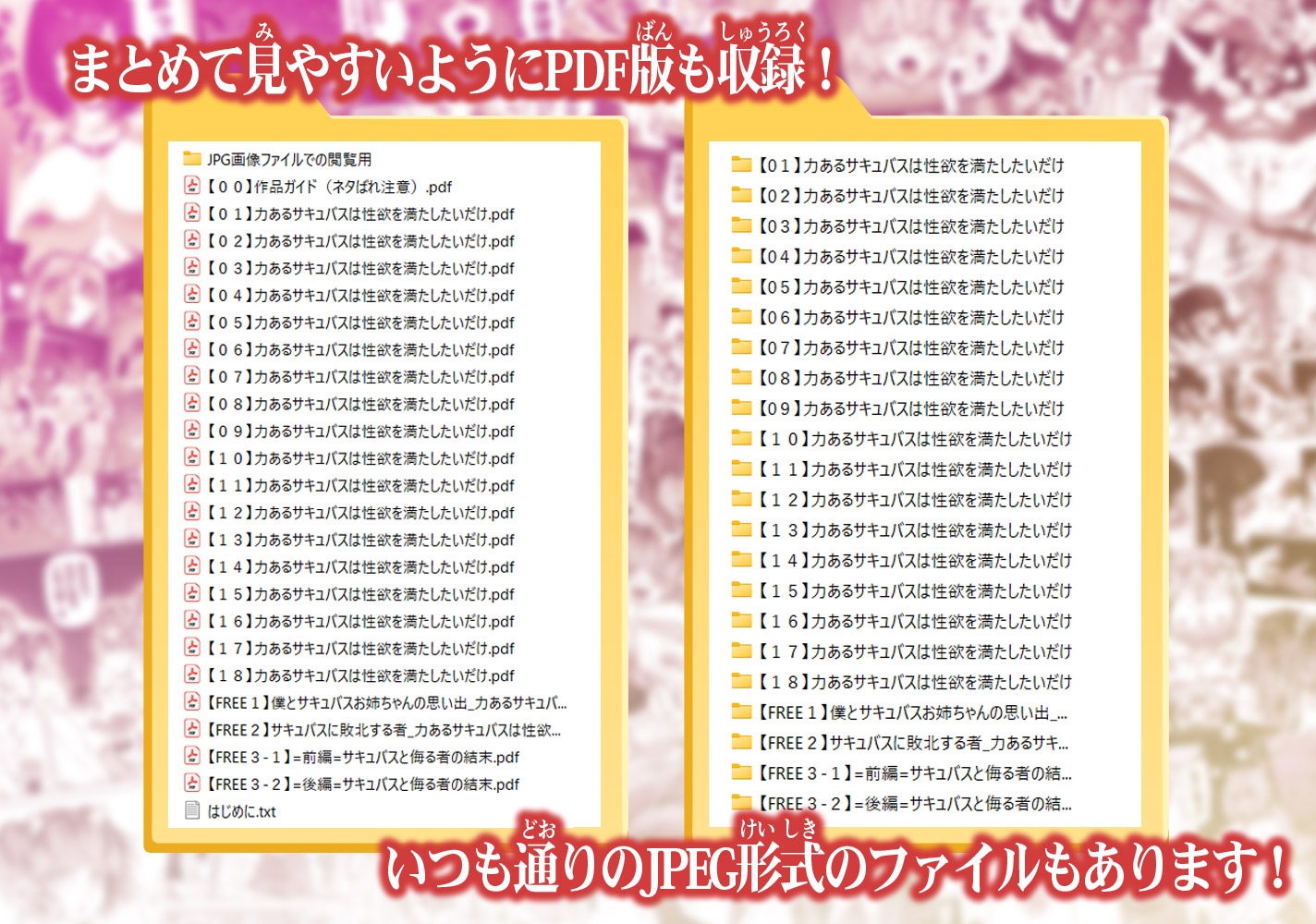 力あるサキュバスは性欲を満たしたいだけ-COMPLETE- – Preview 4